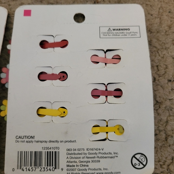 Goody Girls Daisey Clips 2 Packages 2007 - Picture 5 of 5